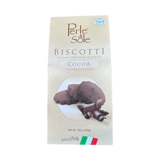 PERLE DI SOLE Chocolate Shortbread Cookies