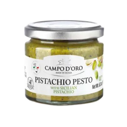 CAMPO D’ORO Pistachio Pesto - 180g (6.3oz) - Pinocchio's Pantry - Authentic Italian Food
