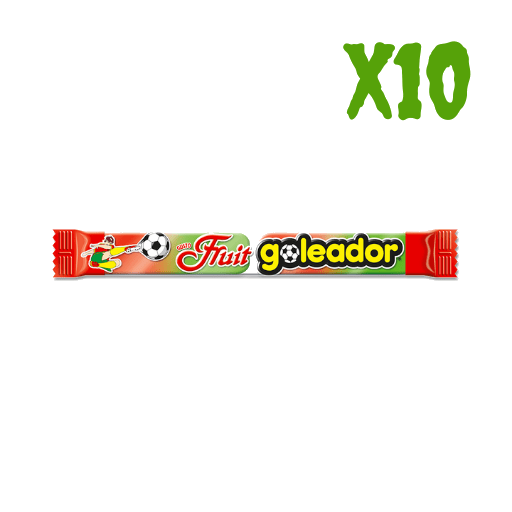 GOLEADOR Fruit Flavor - 10 count - Pinocchio's Pantry - Authentic Italian Food