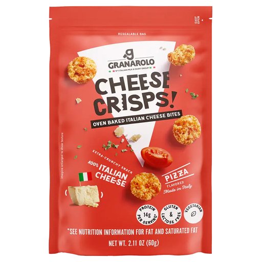 GRANAROLO Pizza Cheese Crisps - 60g (2.11oz) - Pinocchio's Pantry - Authentic Italian Food
