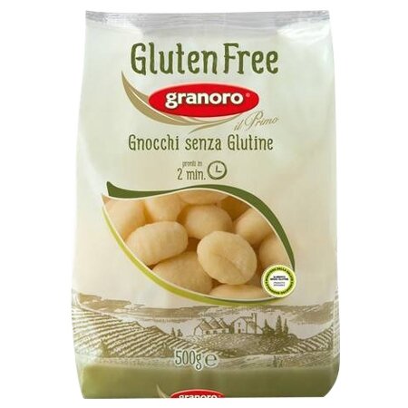 GRANORO Gluten Free Potato Gnocchi - 500g (1.1lb) - Pinocchio's Pantry - Authentic Italian Food