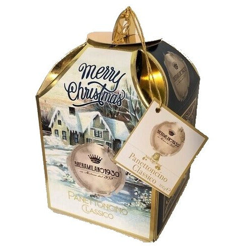BRERAMILANO Mini Panettone - 100g (3.52oz) - Pinocchio's Pantry - Authentic Italian Food