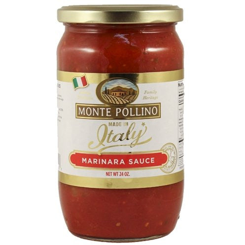 MONTE POLLINO Marinara Sauce - 680g (24oz) - Pinocchio's Pantry - Authentic Italian Food