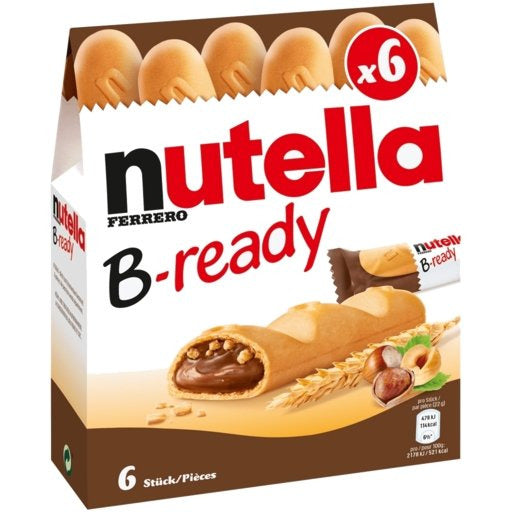 NUTELLA B-Ready Ferrero - 6 count - Pinocchio's Pantry - Authentic Italian Food