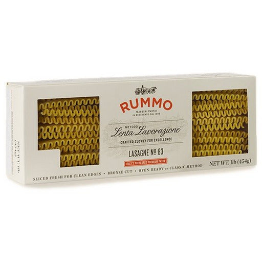 RUMMO Lasagne Pasta - 454g (1lb) - Pinocchio's Pantry - Authentic Italian Food