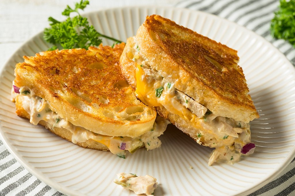 Tuna Melt Sandwich, the Classic Recipe - Pinocchio's Pantry - Authentic Italian Food