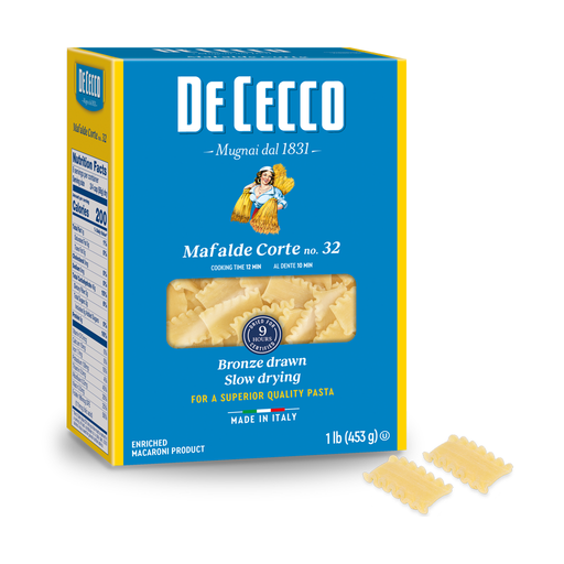 DE CECCO Mafalde Corte Pasta #32