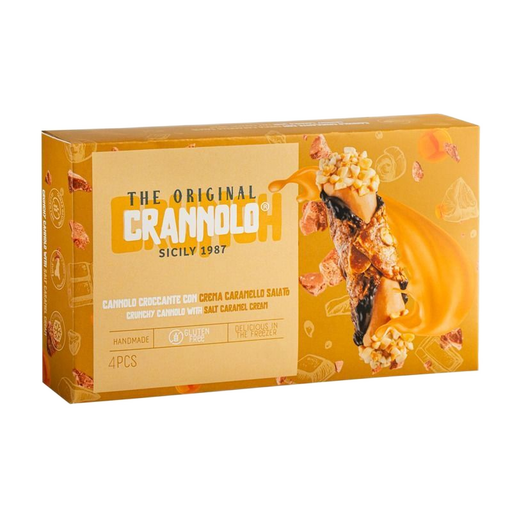 ETNADOLCE Sicilian Cannoli with Caramel