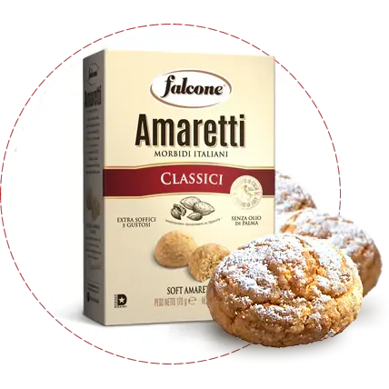 FALCONE Classic Soft Amaretti with Almonds