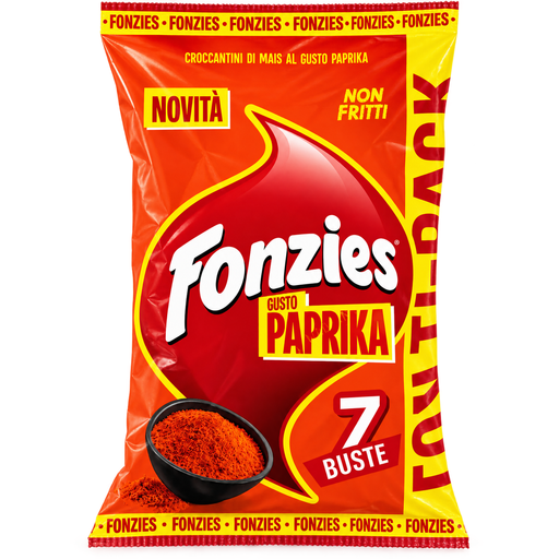 FONZIES Chips Paprika Flavor