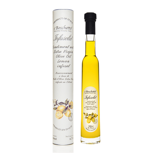 IL BOSCHETTO Lemon Infused Extra Virgin Olive Oil