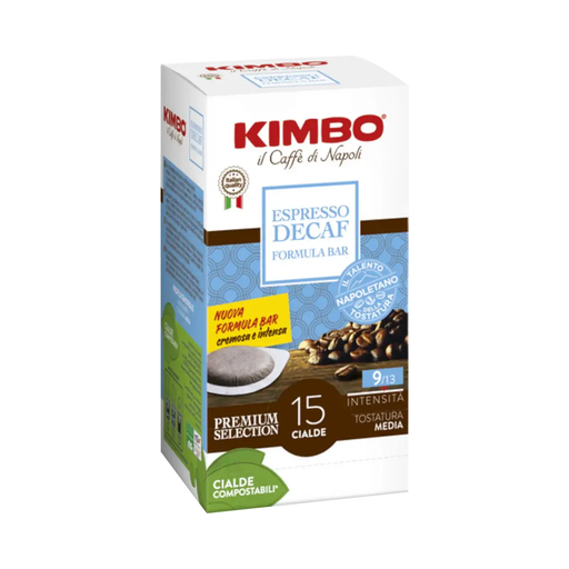 KIMBO Caffè Decaffeinato Espresso Pods