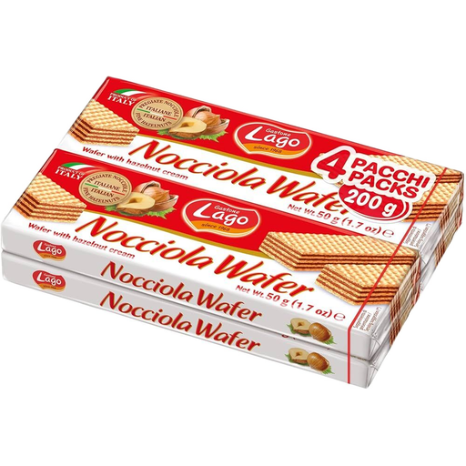 LAGO Multipack Hazelnut Wafers