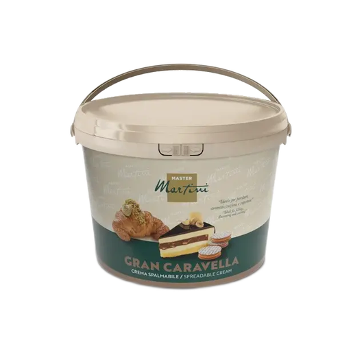 MASTER MARTINI Caravella Gran Hazelnut Dubai Cream with Kataifi