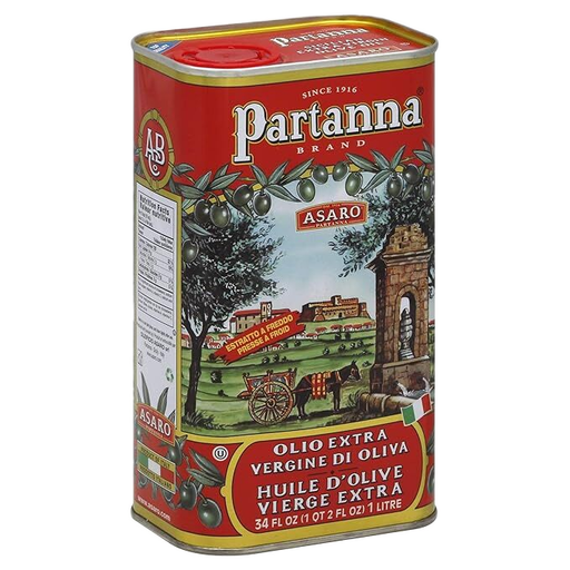 PARTANNA Extra Virgin Olive Oil Tin