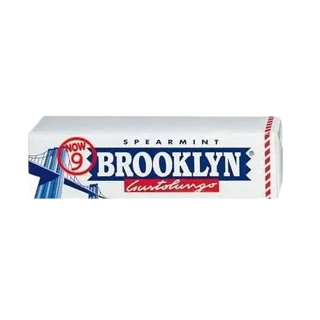 PERFETTI Brooklyn Spearmint Chewing Gum