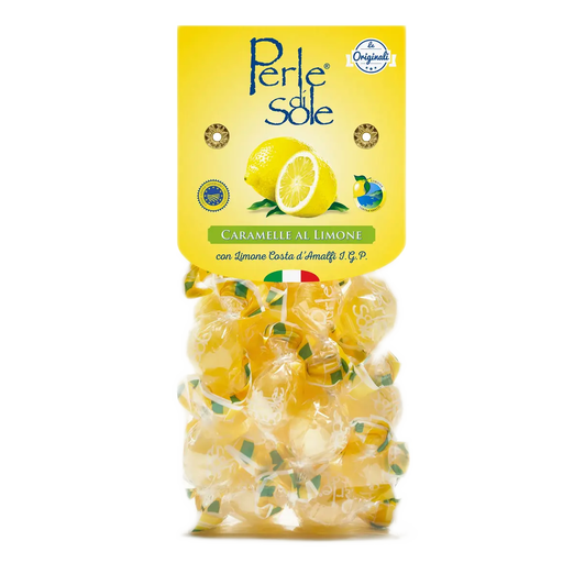 PERLE DI SOLE Lemon Drop Candies - 200g (7oz)