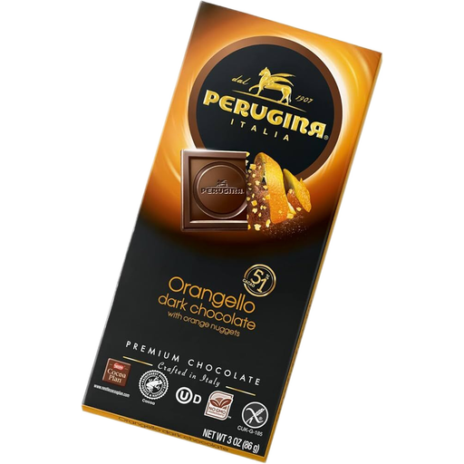PERUGINA Dark Chocolate Orangello Bar
