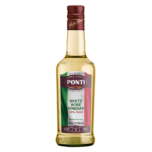 PONTI 100% Italian White Wine Vinegar