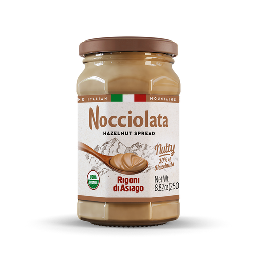 RIGONI Nocciolata Bianca Organic Hazelnut Spread