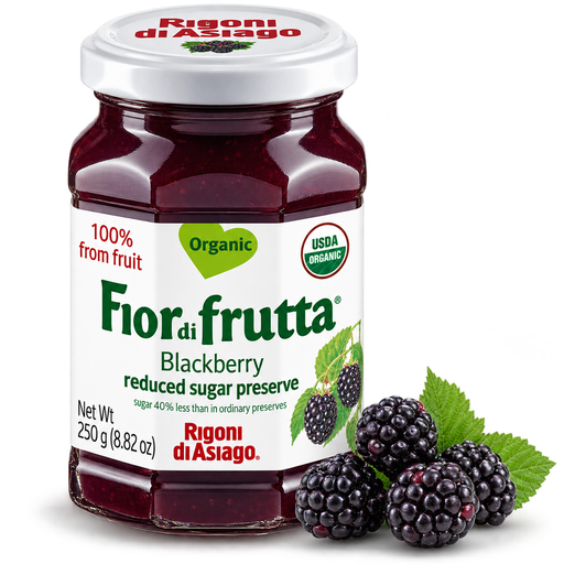 RIGONI Organic Blackberry Fruit Spread