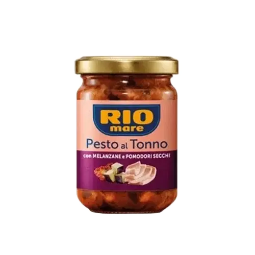 RIO MARE Tuna Pesto with Eggplant & Sundried Tomatoes