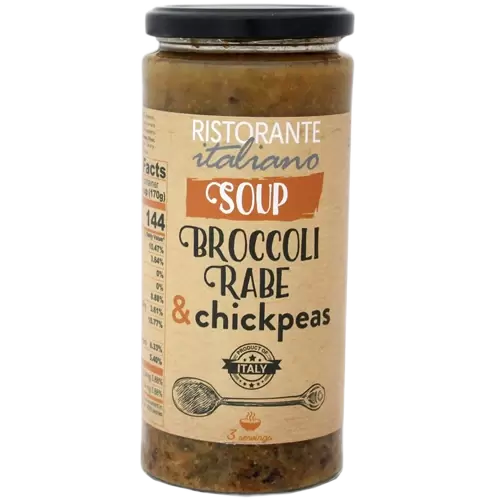 RISTORANTE ITALIANO Broccoli Rabe & Chickpeas Soup