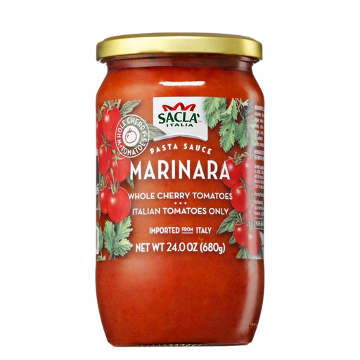 SACLA Whole Cherry Tomatoes Marinara Pasta Sauce