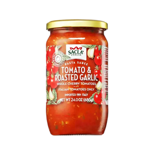 SACLA Whole Cherry Tomatoes & Roasted Garlic Pasta Sauce