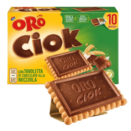SAIWA Oro Ciok Hazelnut Chocolate Cookies