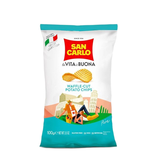 SAN CARLO Waffle-Cut Potato Chips