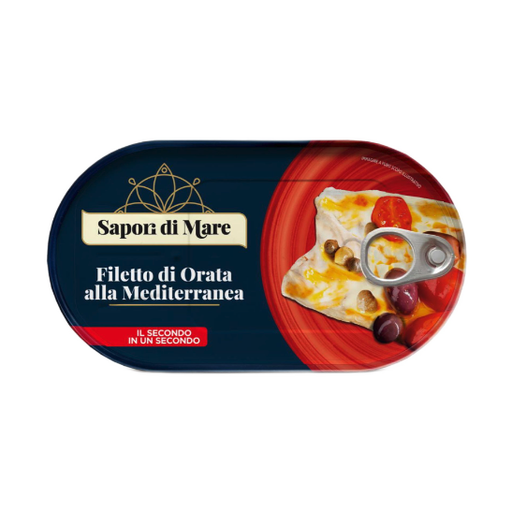 SAPORI DI MARE Dorade Fillet with Tomato & Olives in EVOO