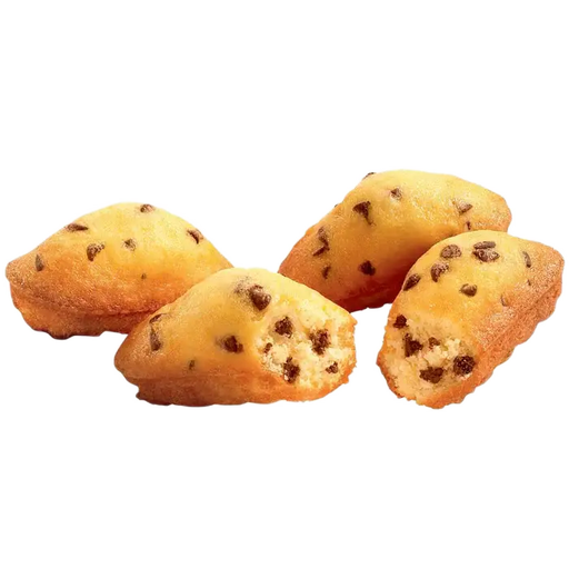 Mini Chocolate Chips Madeleine Bites