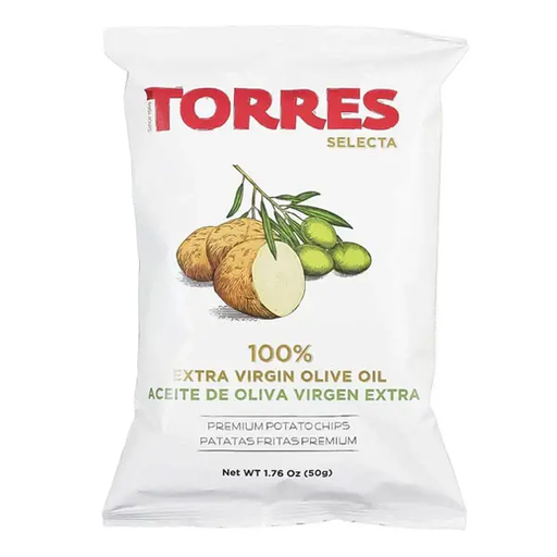 TORRES 100% Extra Virgin Olive Oil Potato Chips