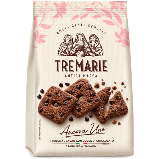 TRE MARIE Ancora Uno Cocoa Cookies with Dark Chocolate Chips