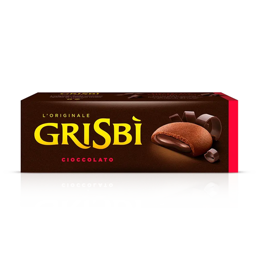 VICENZI Grisbì Biscuits Filled with Chocolate Cream