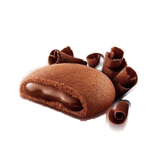 Grisbì Italian Biscuits Filled with Chocolate Cream