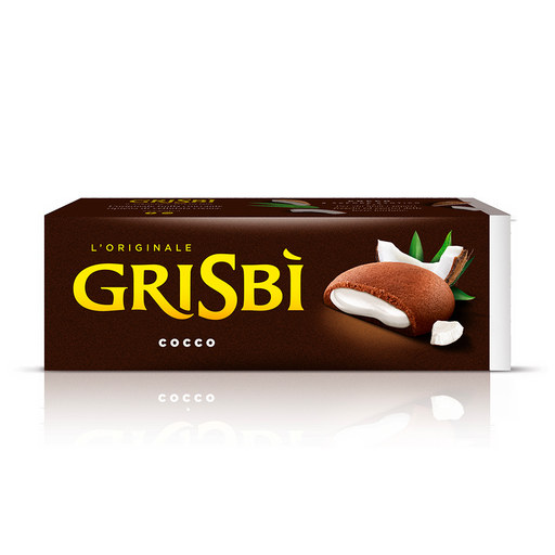 VICENZI Grisbì Biscuits Filled with Coconut Cream