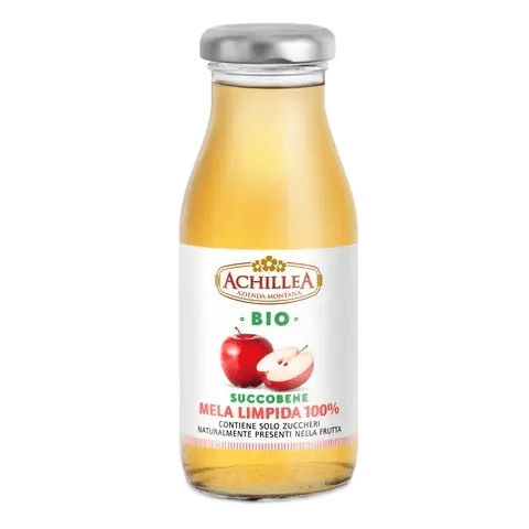 ACHILLEA Organic Apple Juice & Pulp - 200ml (6.8fl. oz) - Pinocchio's Pantry - Authentic Italian Food