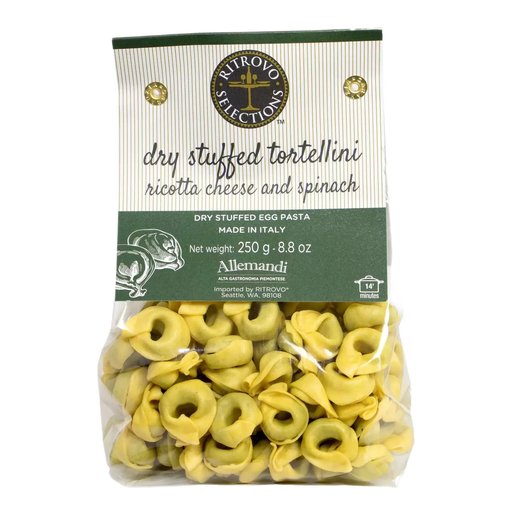 ALLEMANDI Tortellini with Spinach & Ricotta - 250g (8.8oz) - Pinocchio's Pantry - Authentic Italian Food