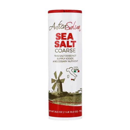 ANTICA SALINA Coarse Sea Salt - 750g (26.5oz) - Pinocchio's Pantry - Authentic Italian Food