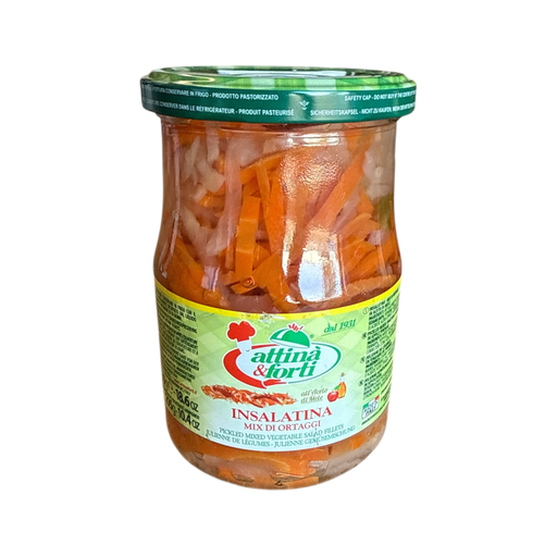 ATTINÀ & FORTI Insalatina Mix Salad Veggies - 530g (18.6oz) - Pinocchio's Pantry - Authentic Italian Food