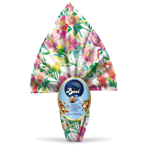 BACI PERUGINA Milk Chocolate Easter Egg with Caramelized Chopped Walnuts - 255g (9oz) - Pinocchio's Pantry - Authentic Italian Food