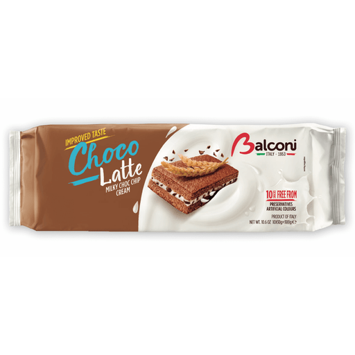 BALCONI Choco Latte - 10 count - Pinocchio's Pantry - Authentic Italian Food