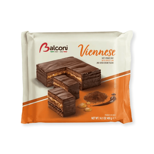 BALCONI Viennese Cake - 400g (14.1oz) - Pinocchio's Pantry - Authentic Italian Food