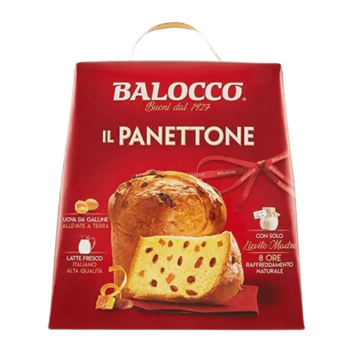 BALOCCO Classic Panettone - 750g (1.66lb) - Pinocchio's Pantry - Authentic Italian Food