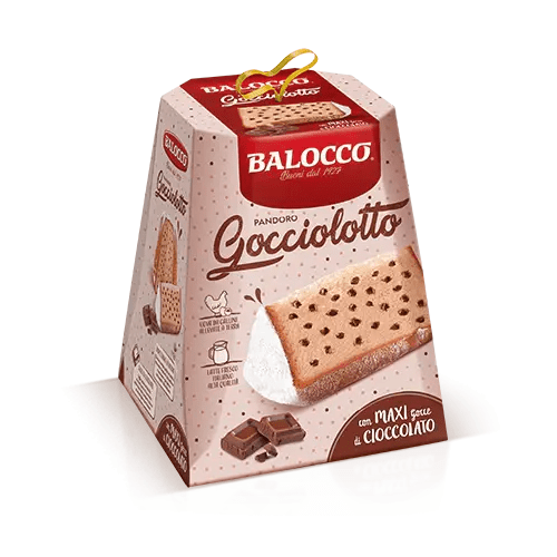BALOCCO Pandoro Gocciolotto - 800g (1.76lb) - Pinocchio's Pantry - Authentic Italian Food