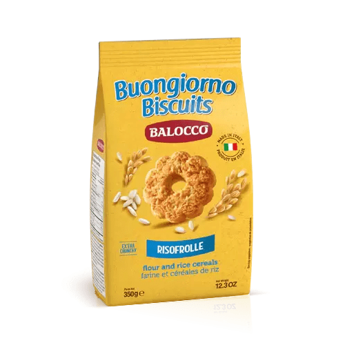 BALOCCO Risofrolle Cookies - 350g (12.3oz) - Pinocchio's Pantry - Authentic Italian Food