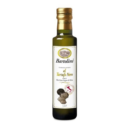 BARTOLINI Black Truffle Flavored EVOO - 250ml (8.45fl. oz) - Pinocchio's Pantry - Authentic Italian Food