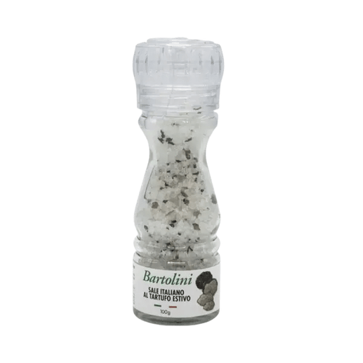 BARTOLINI Italian Sea Salt with Black Truffle - 100g (3.52oz) - Pinocchio's Pantry - Authentic Italian Food